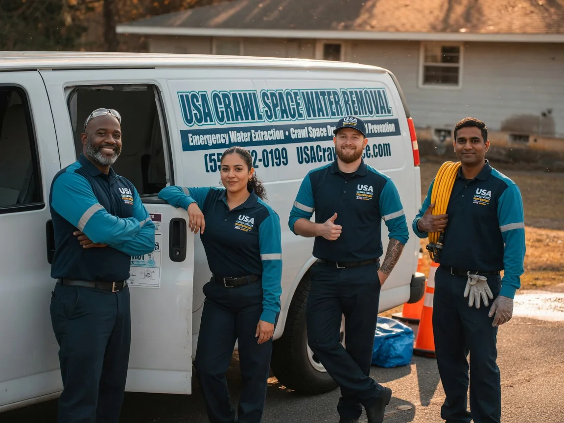 Crawl Space Water Removal company in Woodbury, PA
