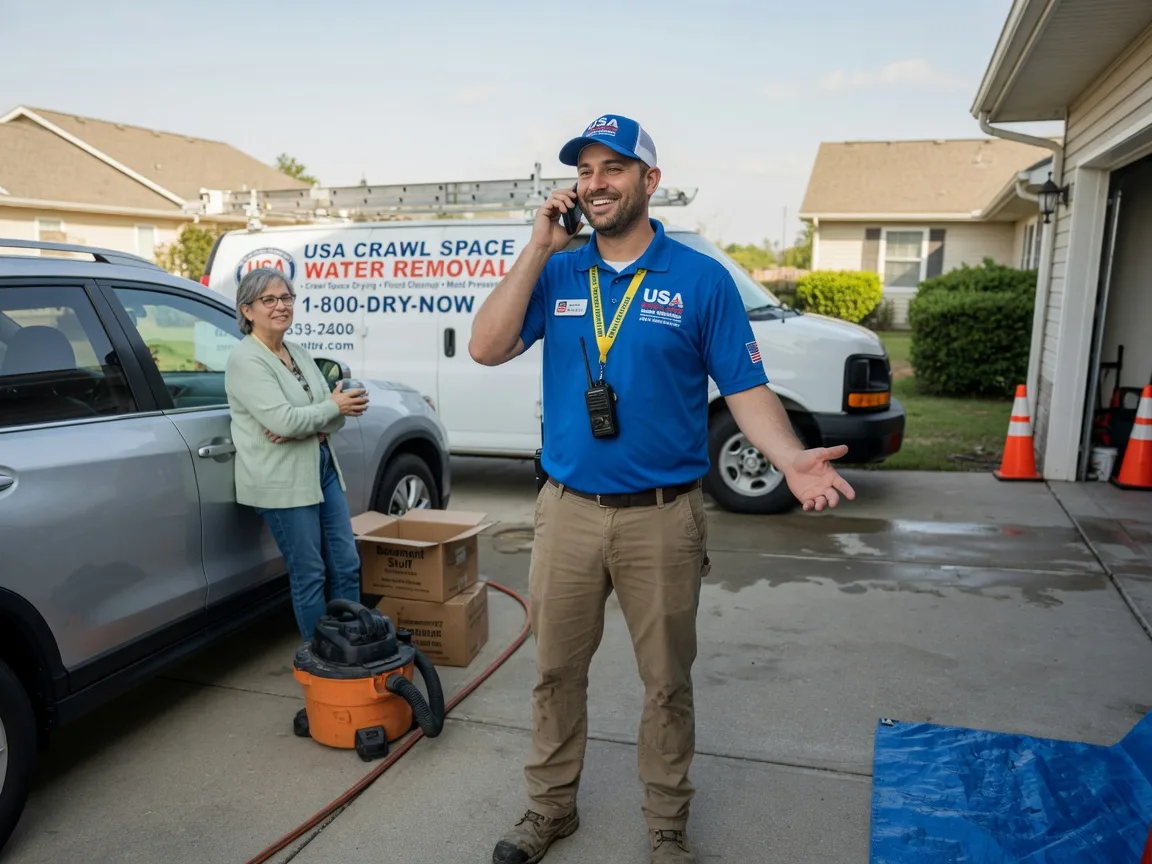 Crawl Space Water Removal Woodbury, PA FAQs